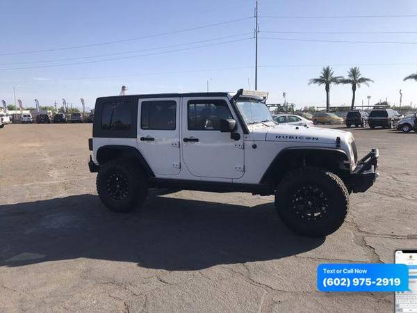 2010 Jeep Wrangler Unlimited Rubicon Sport Utility 4D - Call/Text for sale in Glendale, AZ – photo 3