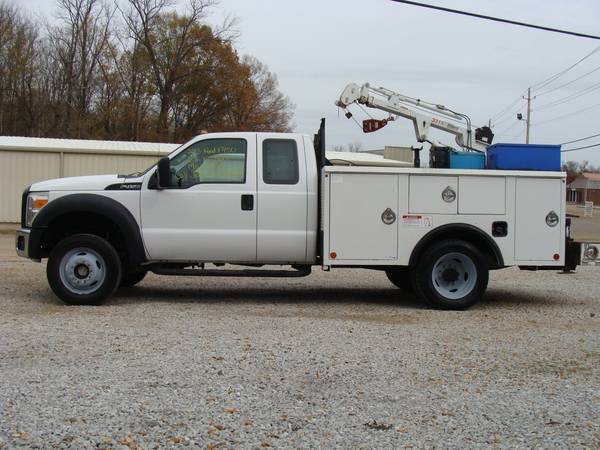 2013 FORD F450 EXT CAB DUALLY SERVICE W/ CRANE STOCK #775 - ABSOLUTE... for sale in Corinth, MS – photo 6