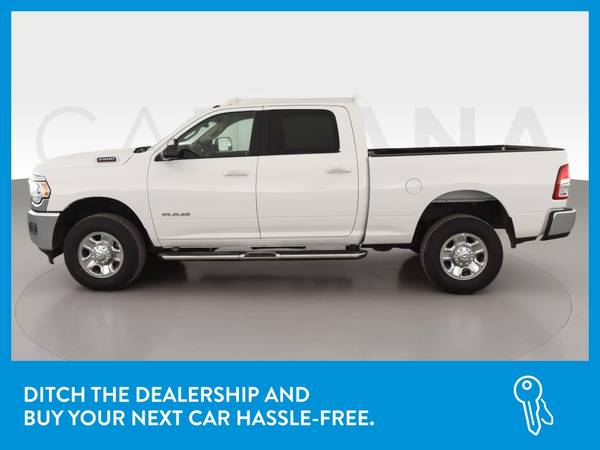 2019 Ram 2500 Crew Cab Big Horn Pickup 4D 6 1/3 ft pickup White for sale in Hartford, CT – photo 4