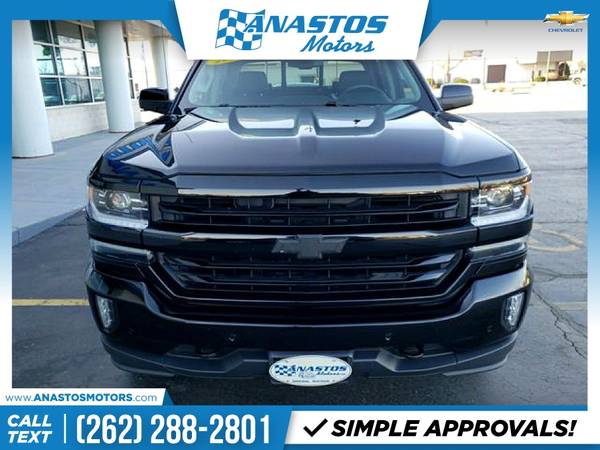2017 Chevrolet Silverado 1500 FOR ONLY 532/mo! - - by for sale in Kenosha, WI – photo 3