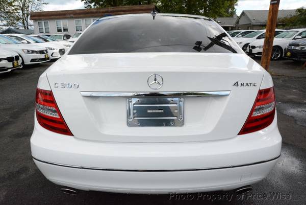 2013 *Mercedes-Benz* *C-Class* *C 300* Polar White for sale in Linden, NJ – photo 6