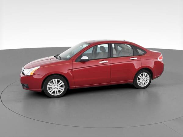 2010 Ford Focus SEL Sedan 4D sedan Red - FINANCE ONLINE - cars &... for sale in Detroit, MI – photo 4