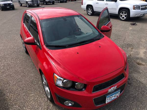 2015 Chevrolet Sonic LTZ Clean and ready to roll with a sporty for sale in Stockholm, MN – photo 5