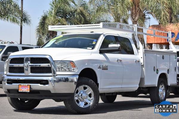 2015 Ram 3500 Diesel SLT Crew Cab Utility Bed Work Truck (22453) for sale in Fontana, CA – photo 3