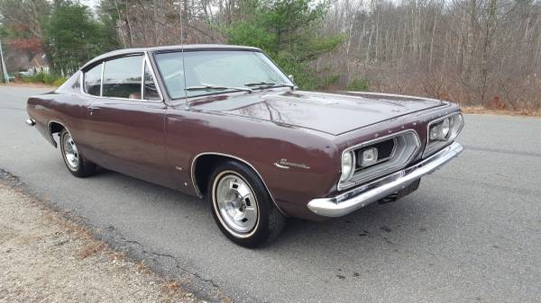 1967 Plymouth Barracuda fastback V8 auto - cars & trucks - by owner... for sale in Sandown NH, NY – photo 7