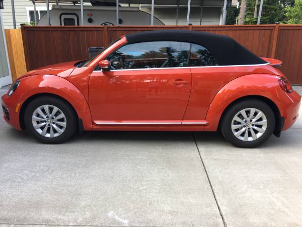 2019 VW Beetle Convertible 2 0L Turbo S for sale in Port Orchard, WA – photo 2