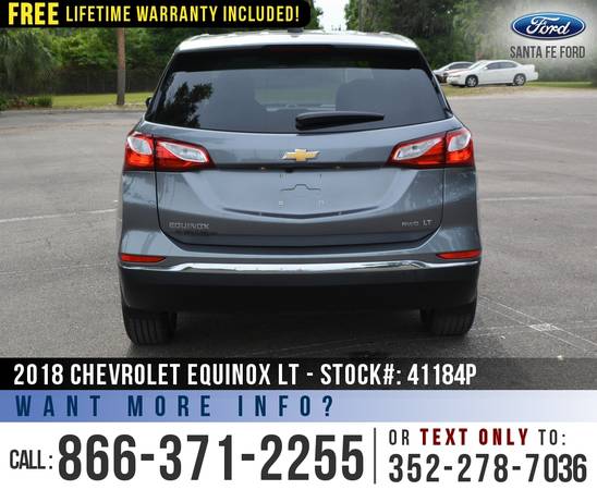 2018 Chevrolet Equinox LT Camera - SiriusXM - Push to Start for sale in Alachua, GA – photo 6