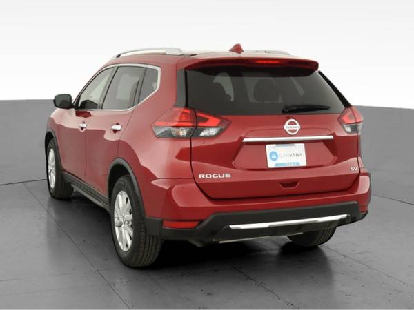 2017 Nissan Rogue SV (2017.5) Sport Utility 4D hatchback Red -... for sale in Colorado Springs, CO – photo 8