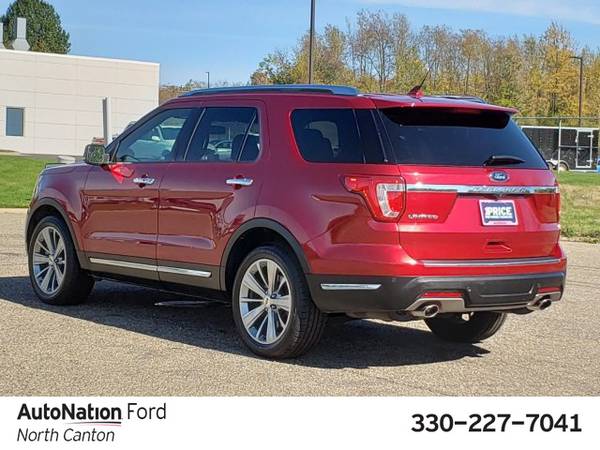 2018 Ford Explorer Limited SKU:JGA21571 SUV for sale in North Canton, OH – photo 3