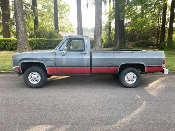 1986 GMC K1500 High Sierra Square Body 4X4 - - by for sale in Portland, OR – photo 10