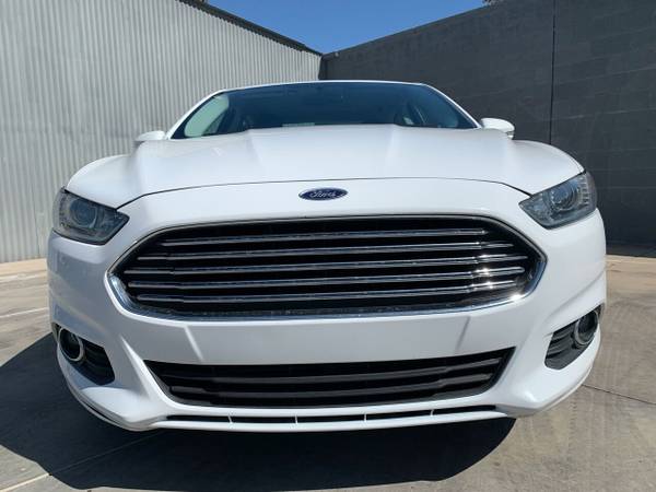 2015 *Ford* *Fusion* *4dr Sedan SE FWD* White - cars & trucks - by... for sale in Scottsdale, AZ – photo 5