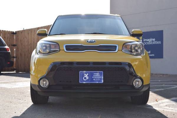 2016 *Kia* *Soul* *5dr Wagon Automatic +* YELLOW - cars & trucks -... for sale in Denver , CO – photo 3