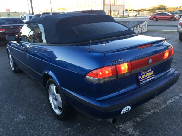 1998 SAAB 900SE TURBO CONVERTIBLE "ONE OWNER" CLEAN CARFAX ICE... for sale in San Antonio, TX – photo 2