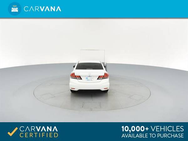 2014 Honda Civic LX Sedan 4D sedan WHITE - FINANCE ONLINE for sale in Atlanta, FL – photo 20