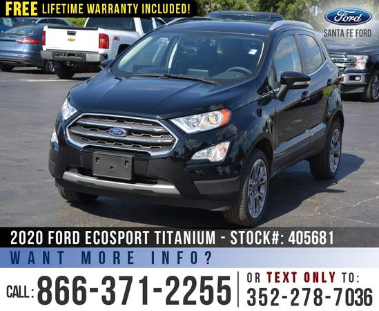 2020 FORD ECOSPORT TITANIUM SAVE Over 8, 000 off MSRP! for sale in Alachua, FL – photo 3