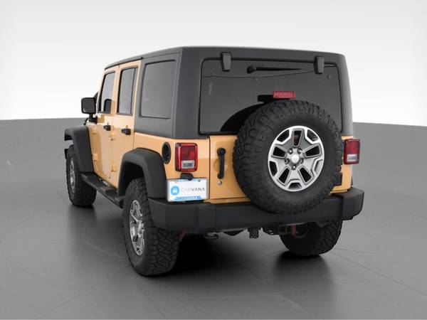 2014 Jeep Wrangler Unlimited Rubicon Sport Utility 4D suv Beige - -... for sale in Oklahoma City, OK – photo 8