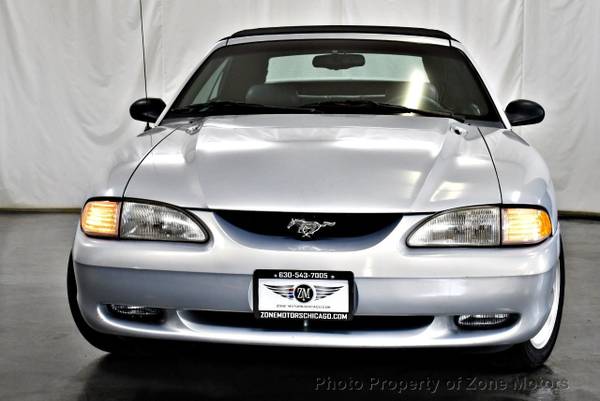1994 *Ford* *Mustang* *2dr Convertible GT* Silver - cars & trucks -... for sale in Addison, IL – photo 4