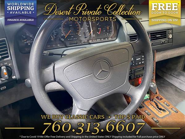 This 1999 Mercedes-Benz SL500 Convertible 59k Miles Convertible is... for sale in Palm Desert, NY – photo 8