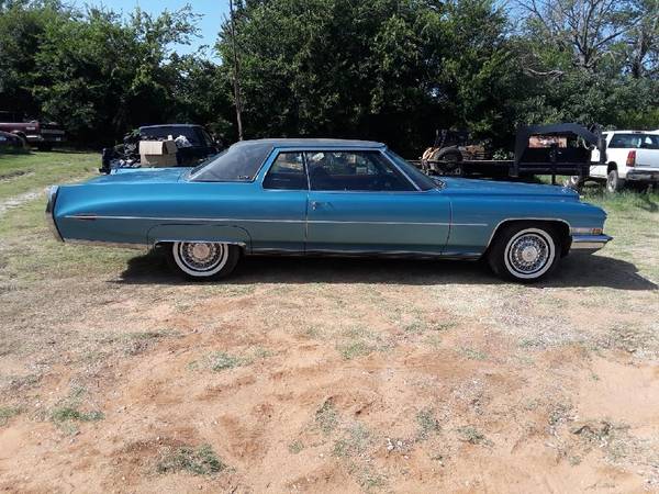 1973 Cadillac Coupe Deville - cars & trucks - by owner - vehicle... for sale in Thackerville, TX – photo 2