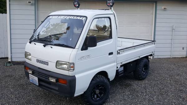 92 Suzuki Carry 4x4 - cars & trucks - by owner - vehicle automotive... for sale in Everett, WA – photo 2