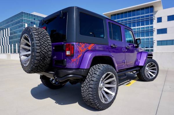 2016 Jeep Wrangler Unlimited Sahara LIKE NOTING ELSE PURPLE L K for sale in Austin, TX – photo 6