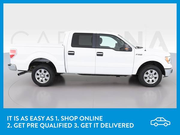 2012 Ford F150 SuperCrew Cab XLT Pickup 4D 5 1/2 ft pickup White for sale in Boone, NC – photo 10