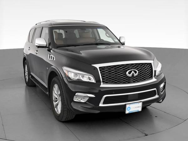 2016 INFINITI QX80 Sport Utility 4D suv Black - FINANCE ONLINE -... for sale in Washington, District Of Columbia – photo 16
