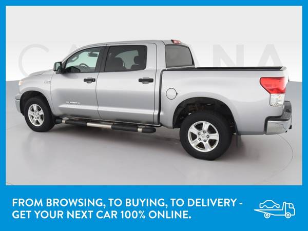 2012 Toyota Tundra CrewMax Pickup 4D 5 1/2 ft pickup Silver for sale in Columbus, GA – photo 5