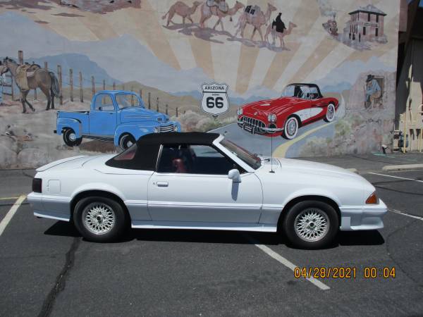 FOR SALE ! 1988FORD MUSTANG ASC MCLAREN TEN KNOWN TO EXIST - cars & for sale in Kingman, NV – photo 3