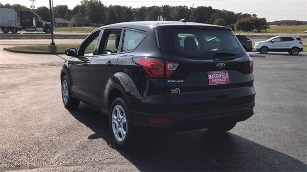 2019 Ford Escape S suv Black - cars & trucks - by dealer - vehicle... for sale in Marshfield, MO – photo 5
