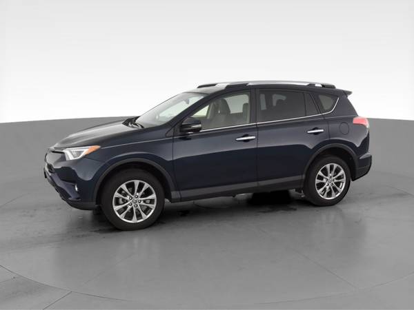 2018 Toyota RAV4 Limited Sport Utility 4D suv Blue - FINANCE ONLINE... for sale in Dallas, TX – photo 4