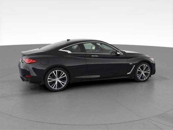 2018 INFINITI Q60 3.0t Luxe Coupe 2D coupe Black - FINANCE ONLINE -... for sale in Washington, District Of Columbia – photo 12