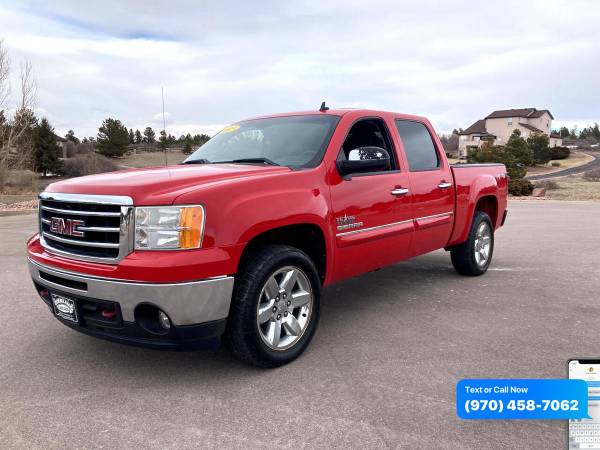 2013 GMC Sierra 1500 4WD Crew Cab 143 5 SLE - CALL/TEXT TODAY! for sale in Sterling, CO – photo 3