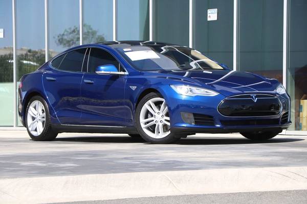2016 Tesla Model S 70D hatchback Blue - - by dealer for sale in Carson, CA – photo 2