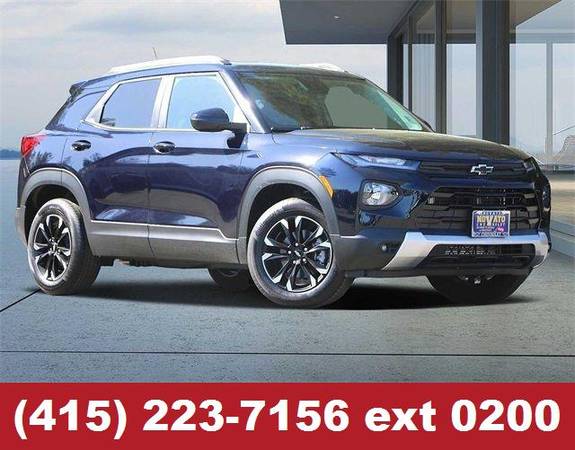 2021 Chevrolet TrailBlazer SUV LT - Chevrolet Midnight Blue - cars for sale in Novato, CA – photo 2
