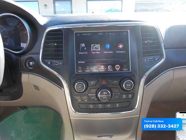 2015 Jeep Grand Cherokee Overland - Call/Text - - by for sale in Cottonwood, AZ – photo 21
