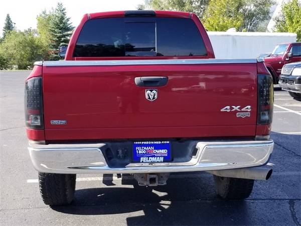 2009 *Dodge* *Ram* *3500* Laramie Mega Cab pickup Inferno Red Crystal for sale in Waterford Township, MI – photo 4