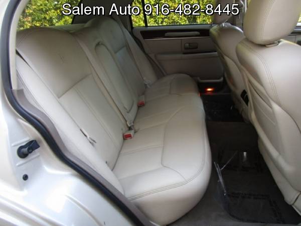 2003 Lincoln Town Car CARTIER - SUNROOF - LEATHER AND HEATED SEATS -... for sale in Sacramento , CA – photo 12