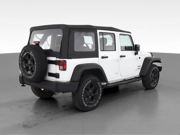 2017 Jeep Wrangler Unlimited Sport SUV 4D suv White - FINANCE ONLINE... for sale in Collinsville, CT – photo 11