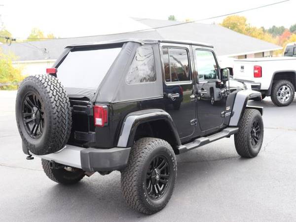 2014 Jeep Wrangler Unlimited SAHARA BRAND NEW TOP AFTERMARKET WHEELS... for sale in Plaistow, ME – photo 9