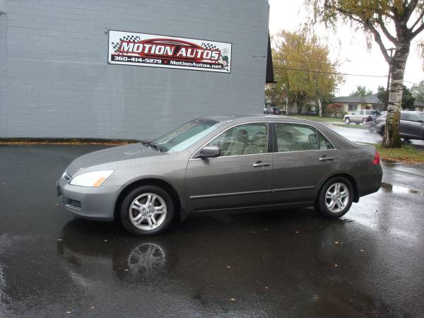 2006 HONDA ACCORD EX-L 4-DOOR 4-CYL AUTO MOON ALLOYS 3-OWNER NICE !! for sale in LONGVIEW WA 98632, OR – photo 3