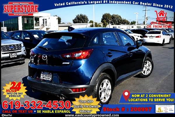 2017 MAZDA CX-3 SPORT -EZ FINANCING-LOW DOWN! - cars & trucks - by... for sale in El Cajon, CA – photo 3