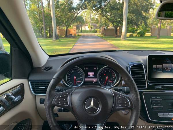 2016 Mercedes Benz GLE 350 16,988 miles! One owner! Beige leather, Pr for sale in Naples, FL – photo 14