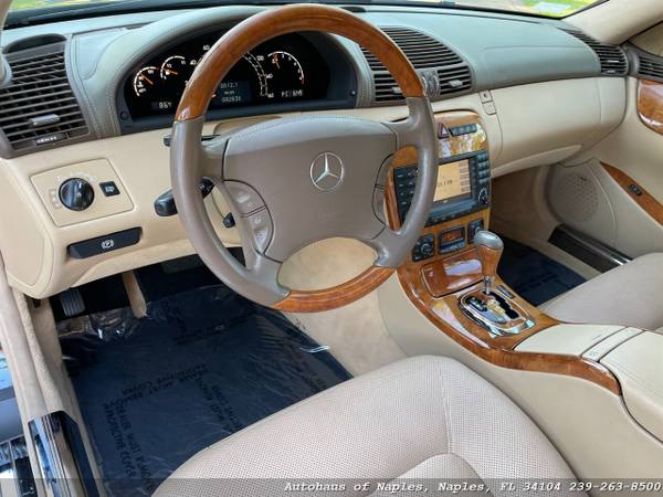2004 Mercedes-Benz CL 500 - Luxurious Upgrades, Immaculate - cars & for sale in NAPLES, AK – photo 12