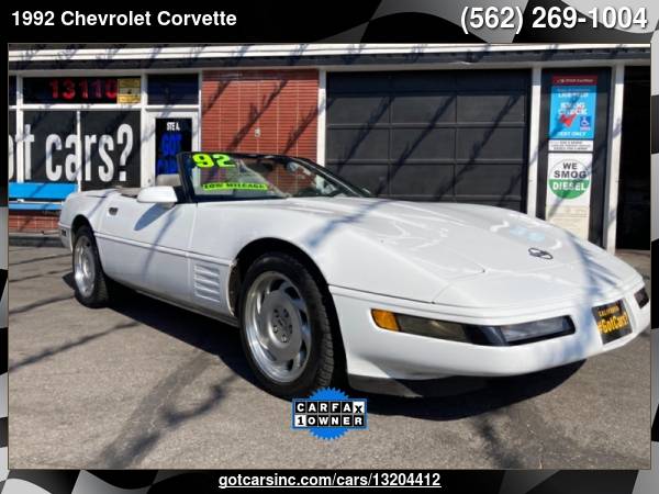 1992 Chevrolet Corvette 2dr Convertible - cars & trucks - by dealer... for sale in Bellflower, CA – photo 13