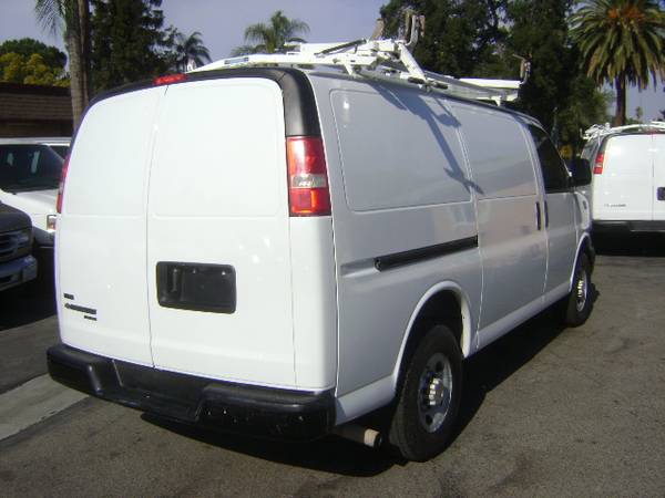 2011 Chevy Express 2500 Cargo Van Ladder Rack Work Bins ENCLOSED NO... for sale in Corona, CA – photo 6
