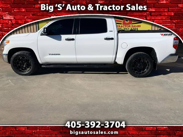 2014 Toyota Tundra 2WD Truck CrewMax 4 6L V8 6-Spd AT SR5 (Natl) for sale in Blanchard, OK
