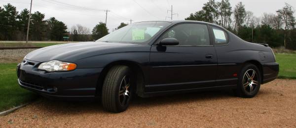 2002 Chevy Monte Carlo SS - cars & trucks - by dealer - vehicle... for sale in Plover, WI – photo 2