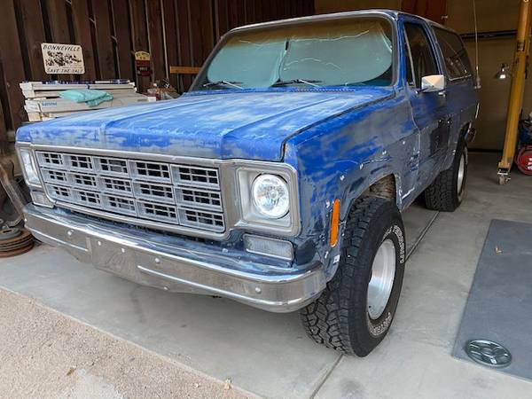 1976 Chevy K5 Blazer 4WD, 350ci V8, TH350 - cars & trucks - by owner... for sale in Albuquerque, NM – photo 2