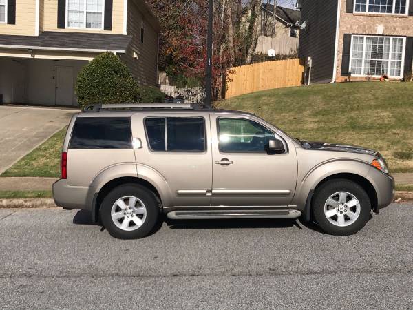 2005 NISSAN PATHFINDER LE DARK GRAY W/ TAN LEATHER & 3 ROLL SEAT GC... for sale in Jacksonville, FL – photo 5